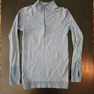 Lululemon Restless Half Zip Long Sleeve Sweater